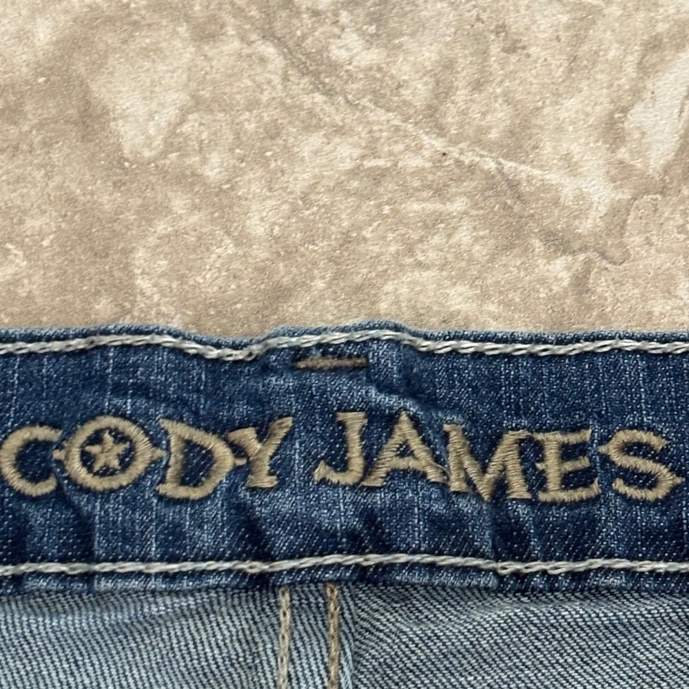 Cody‎ James Mens Medium Wash Straight Leg Western Jeans 33x34 CJFA21J99 Blue - Picture 6 of 16